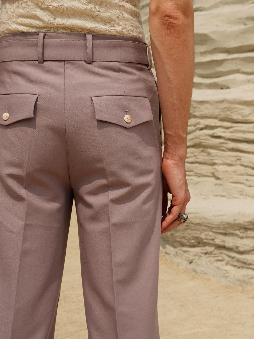 Pleated Commuter Trousers