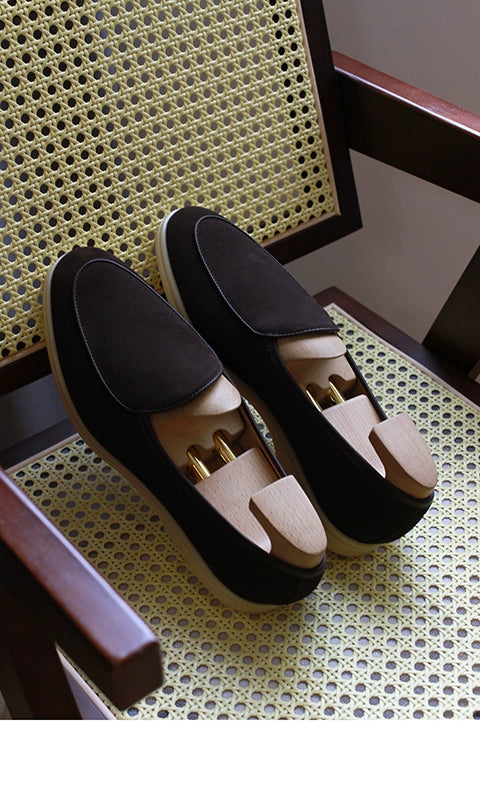 Yizhi Deerskin Loafers