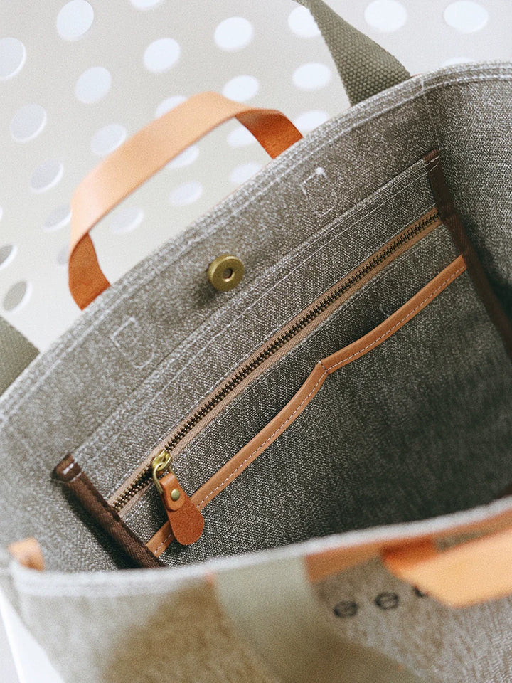 Canvas Commute Tote