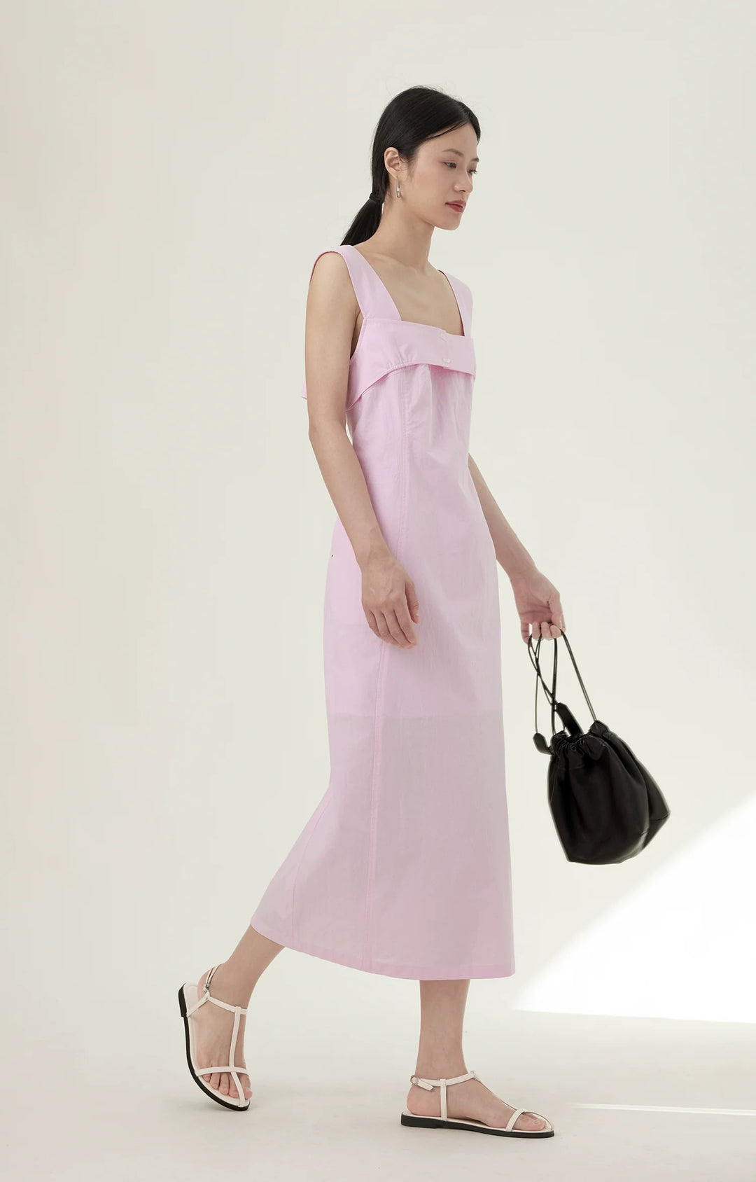 Pima Cotton Midi Dress