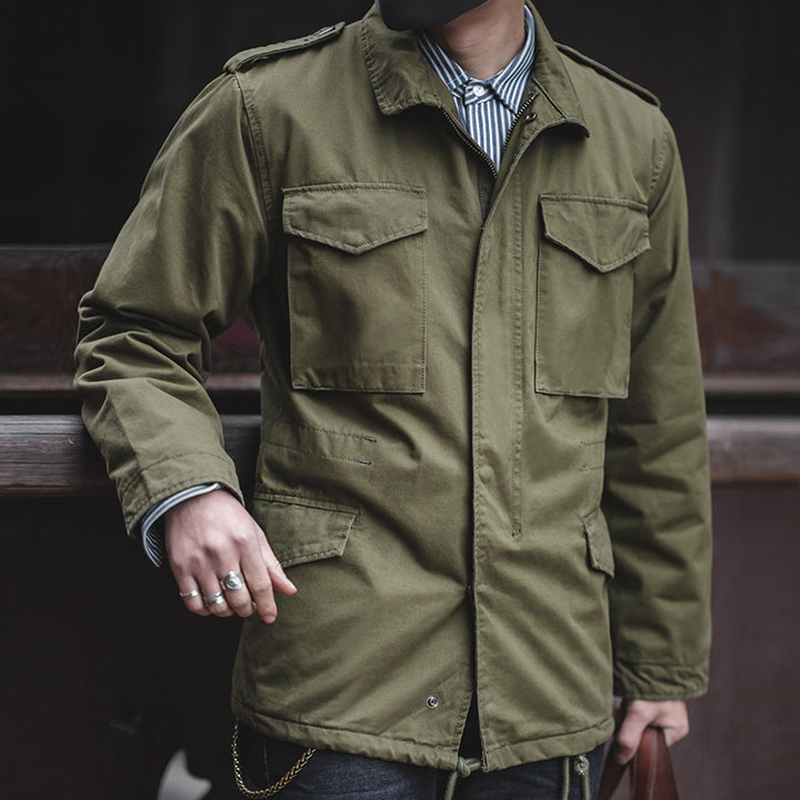 Khaki Military Jacket