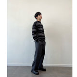 Men's Modern Striped Design Sweater