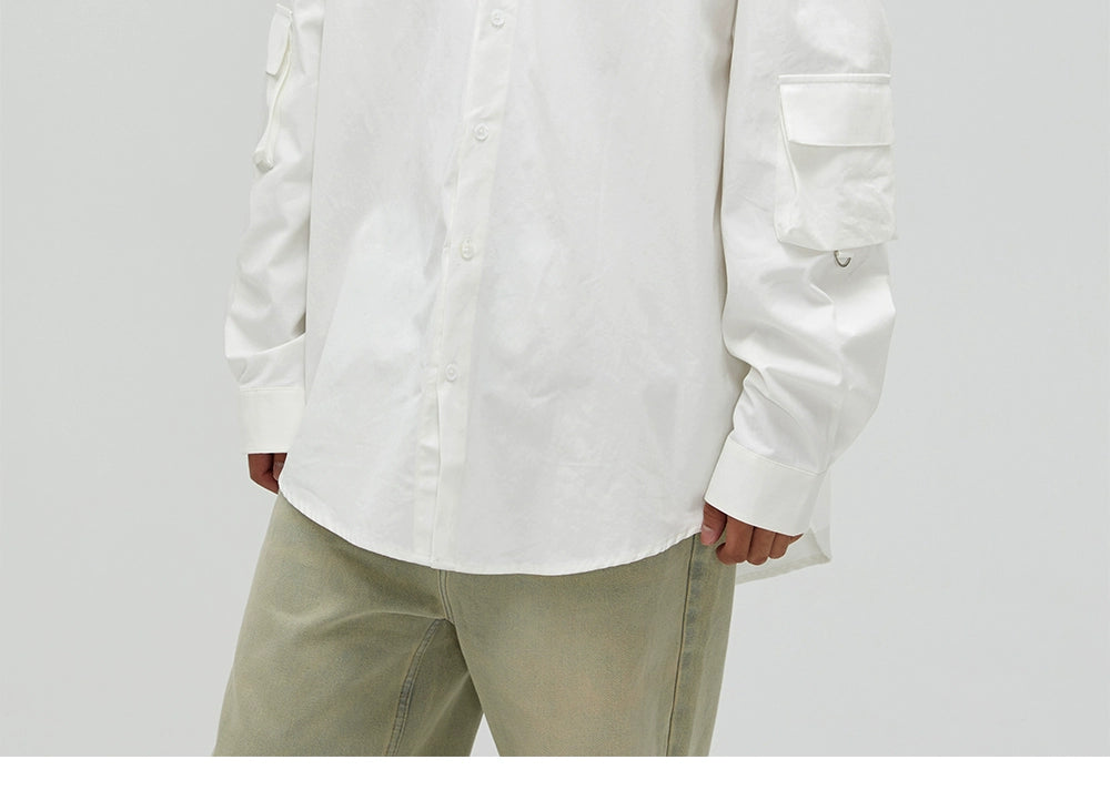 Classic White Shirt Jacket