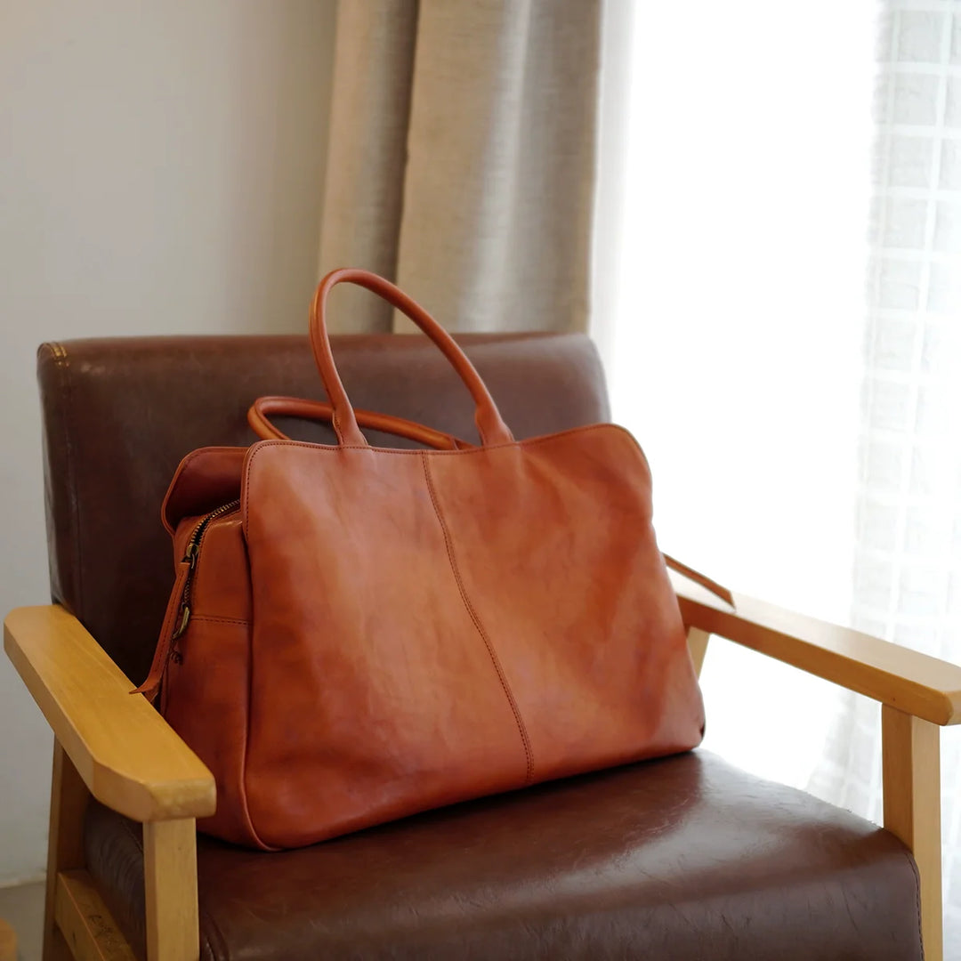 Rongerr Leather Travel Bag