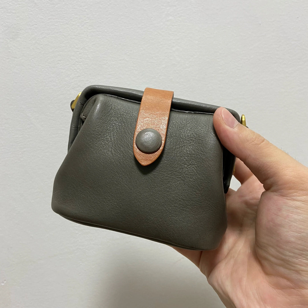 Leather Mini Chain Bag