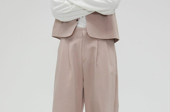 Vintage High-Waisted Lantern Pants