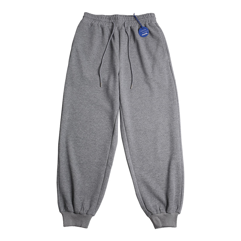 Spring Cotton Loose All-Match Knit Beam Sports Pants - Unisex