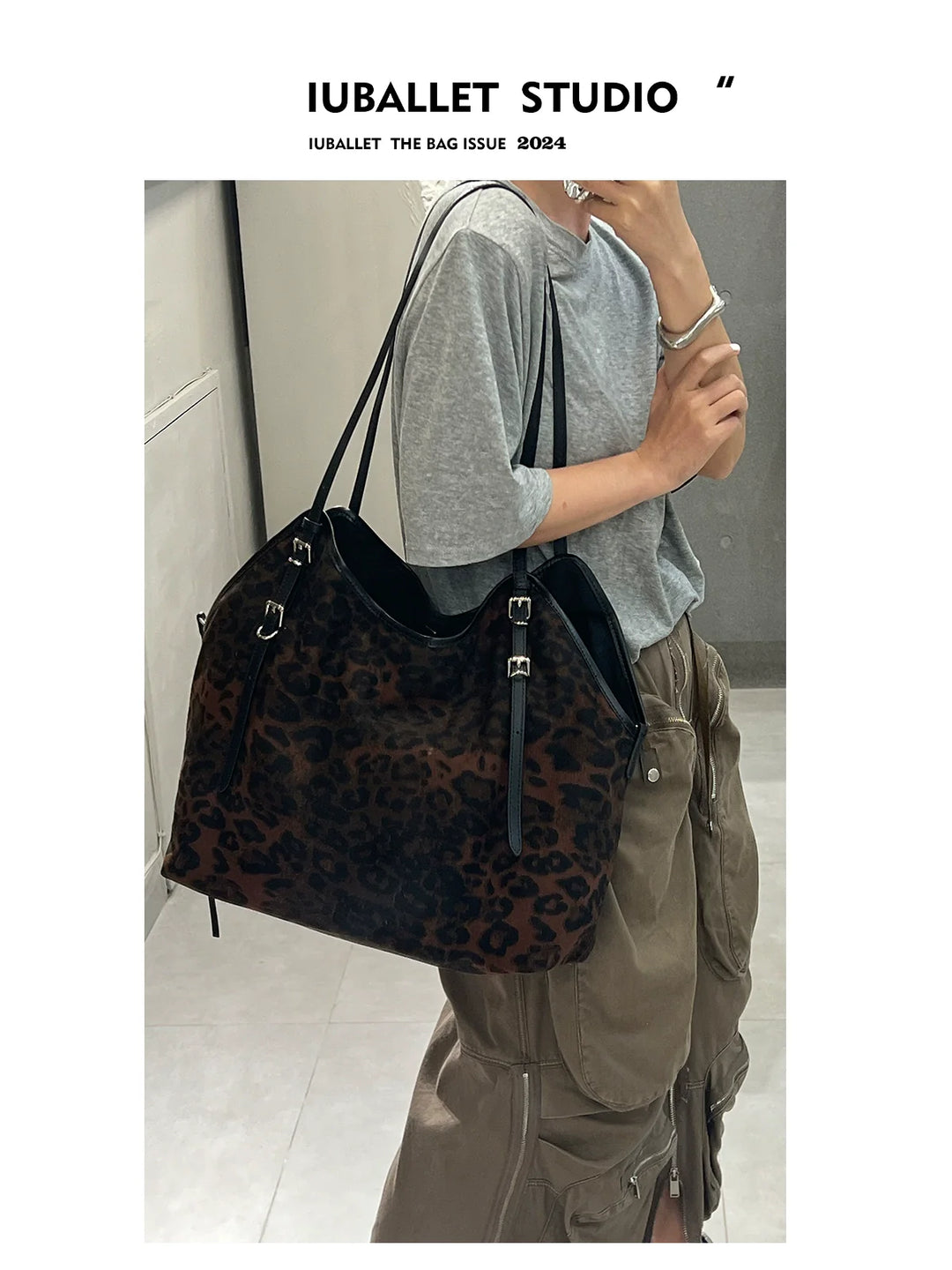 Leopard Luxe Tote