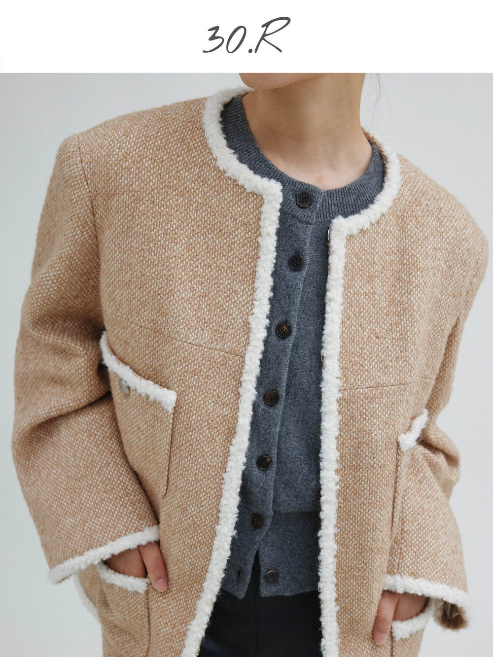 Monet Mohair Tweed Jacket