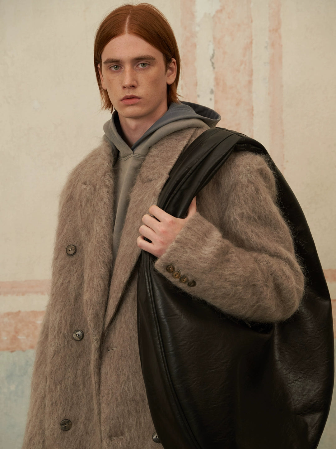 Double-Breasted Wool Coat