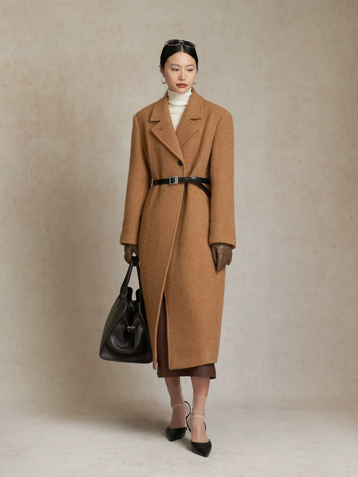 Wool A-line Coat