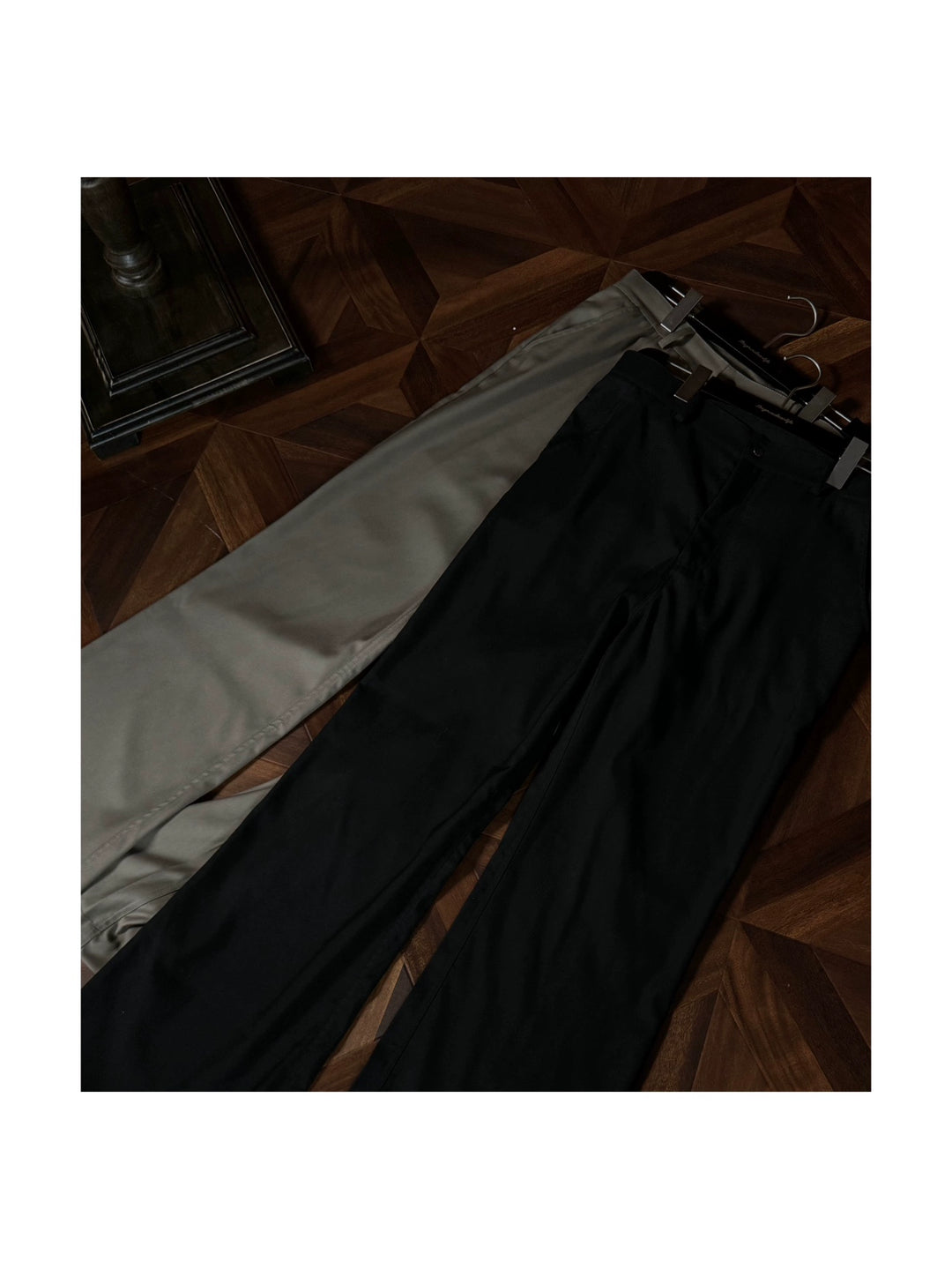 Flared Stretch Trousers