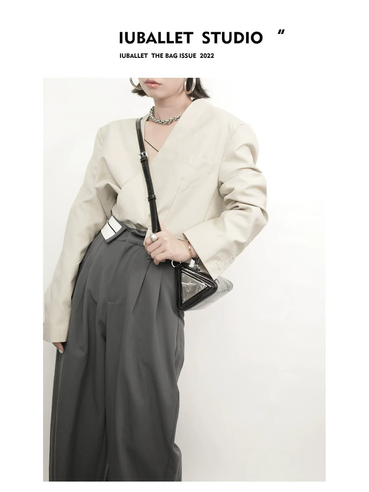 Fog Triangle Crossbody