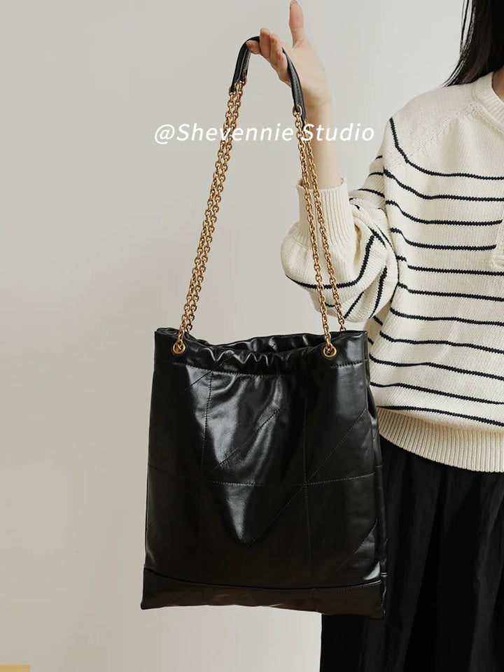 Shevennie Luxe Leather Tote