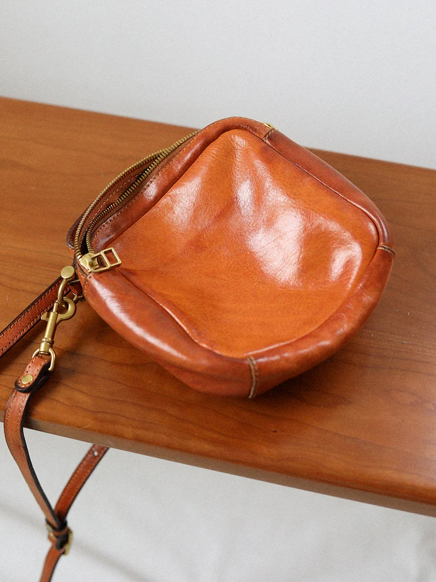 Soft Cowhide Messenger Bag