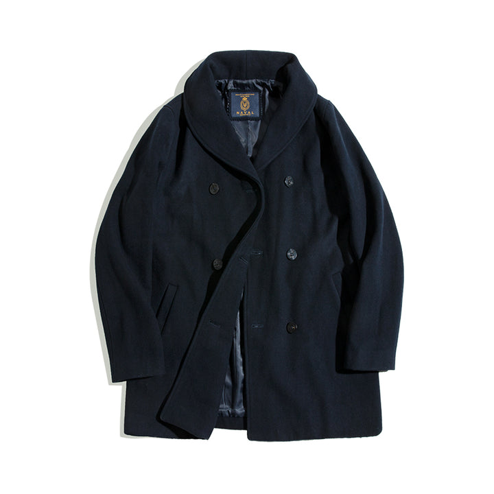 Navy Woolen Coat