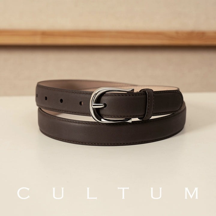 Leather Pin Buckle Belt