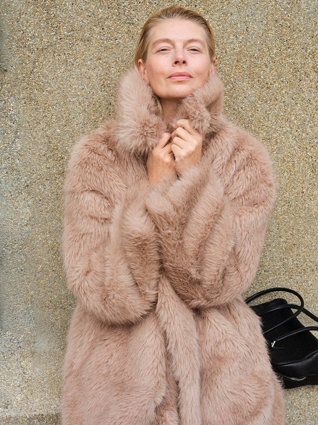 Natural Long Fur Coat