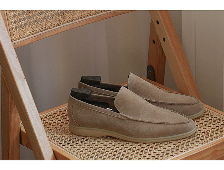 Yizhi Suede Loafers