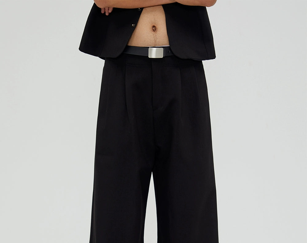 Unisex 24 New Vintage Loose-Fit High-Waisted Wide-Leg Flare Lantern Pants