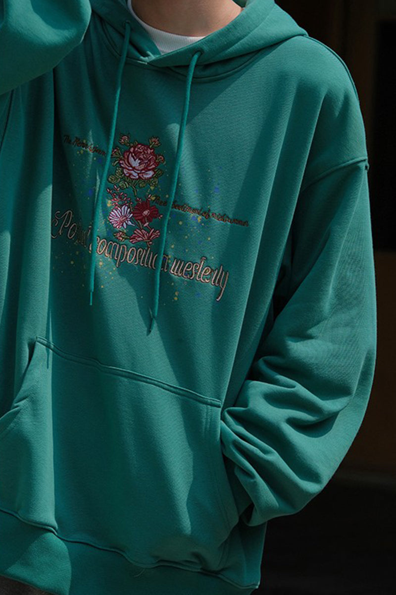 Embroidered Hoodie