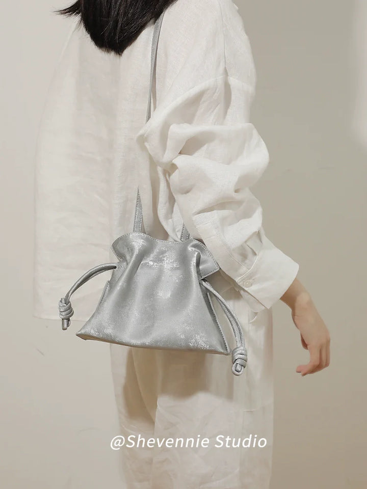 Pleated Cloud Shoulder Bag