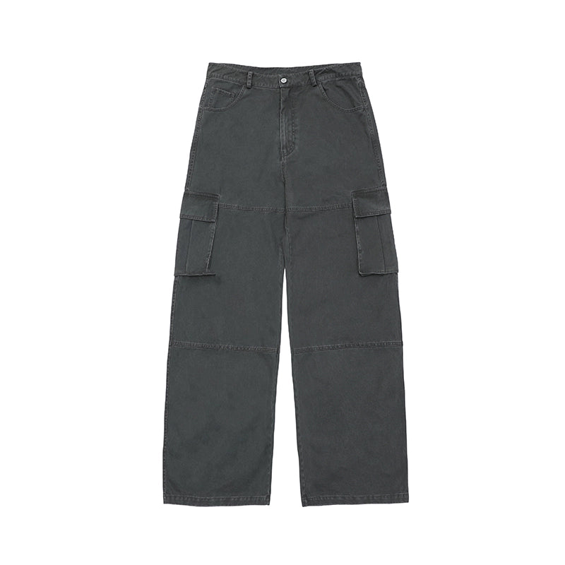 Panelled Cargo Trousers