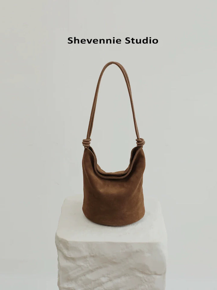 Mercer Suede Bucket Bag