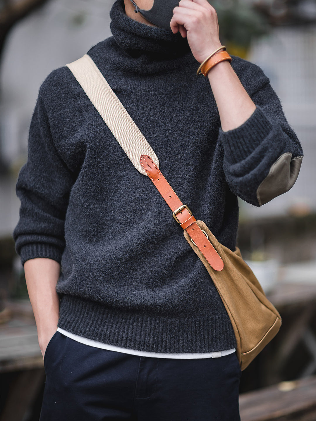 Mohair Turtleneck Sweater