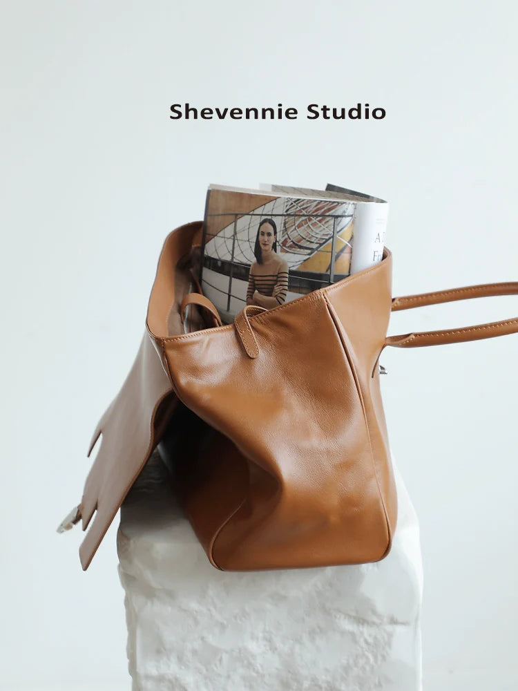 Elevate Leather Tote