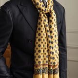 Gentry Retro Scarf - Wool Silk Fusion for High-End Winter Warmth