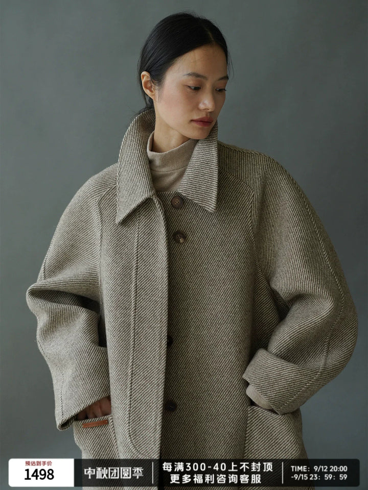 Cashmere Double-Faced Wool Coat