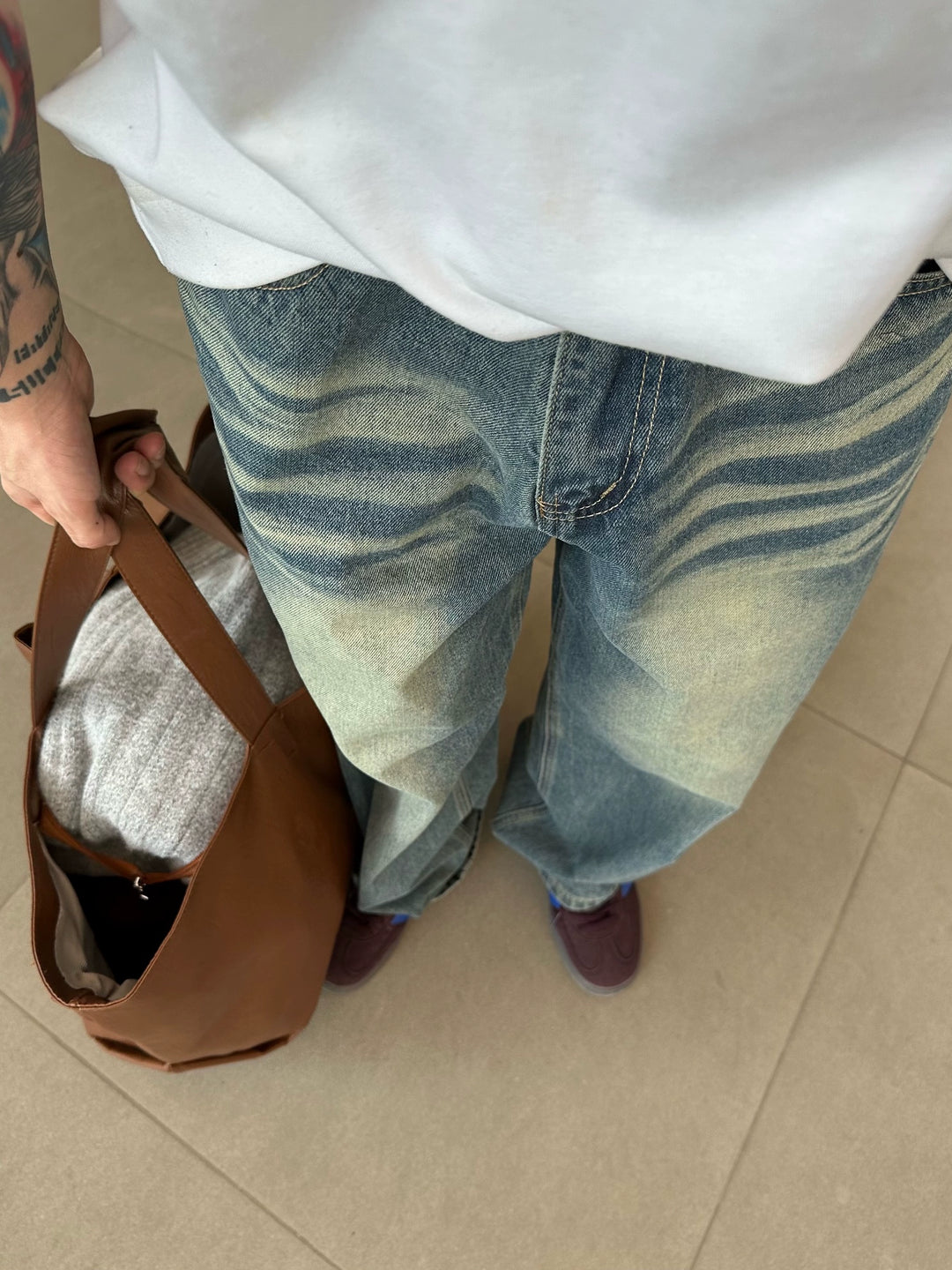 Distressed Jeans