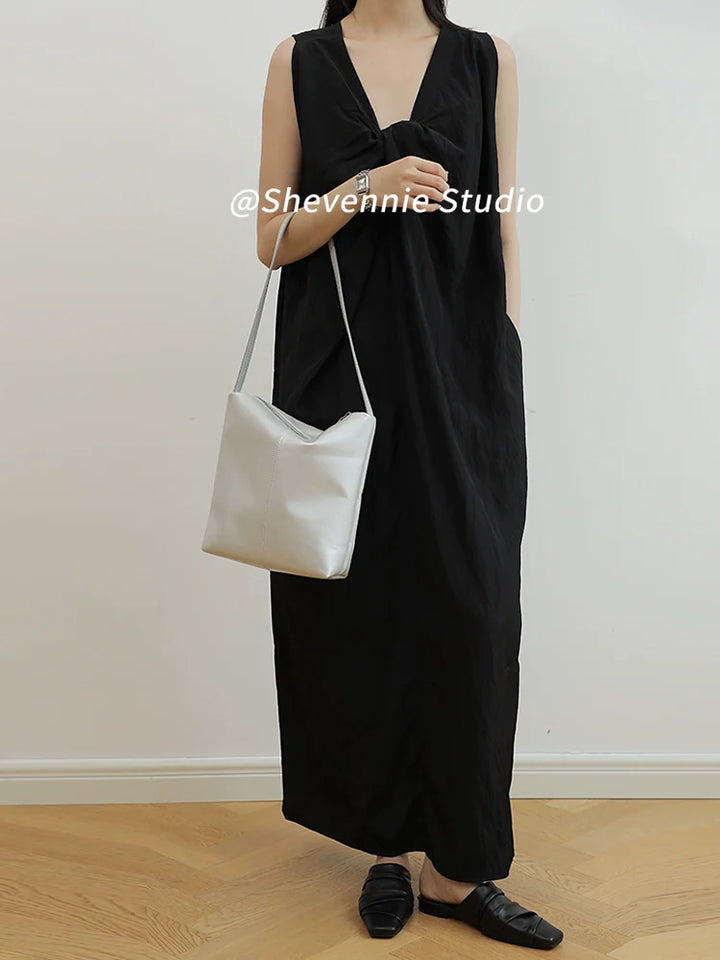 Waxed Leather Tote