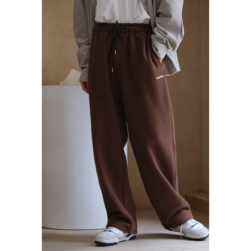 Velvet Lined Drawstring Trousers