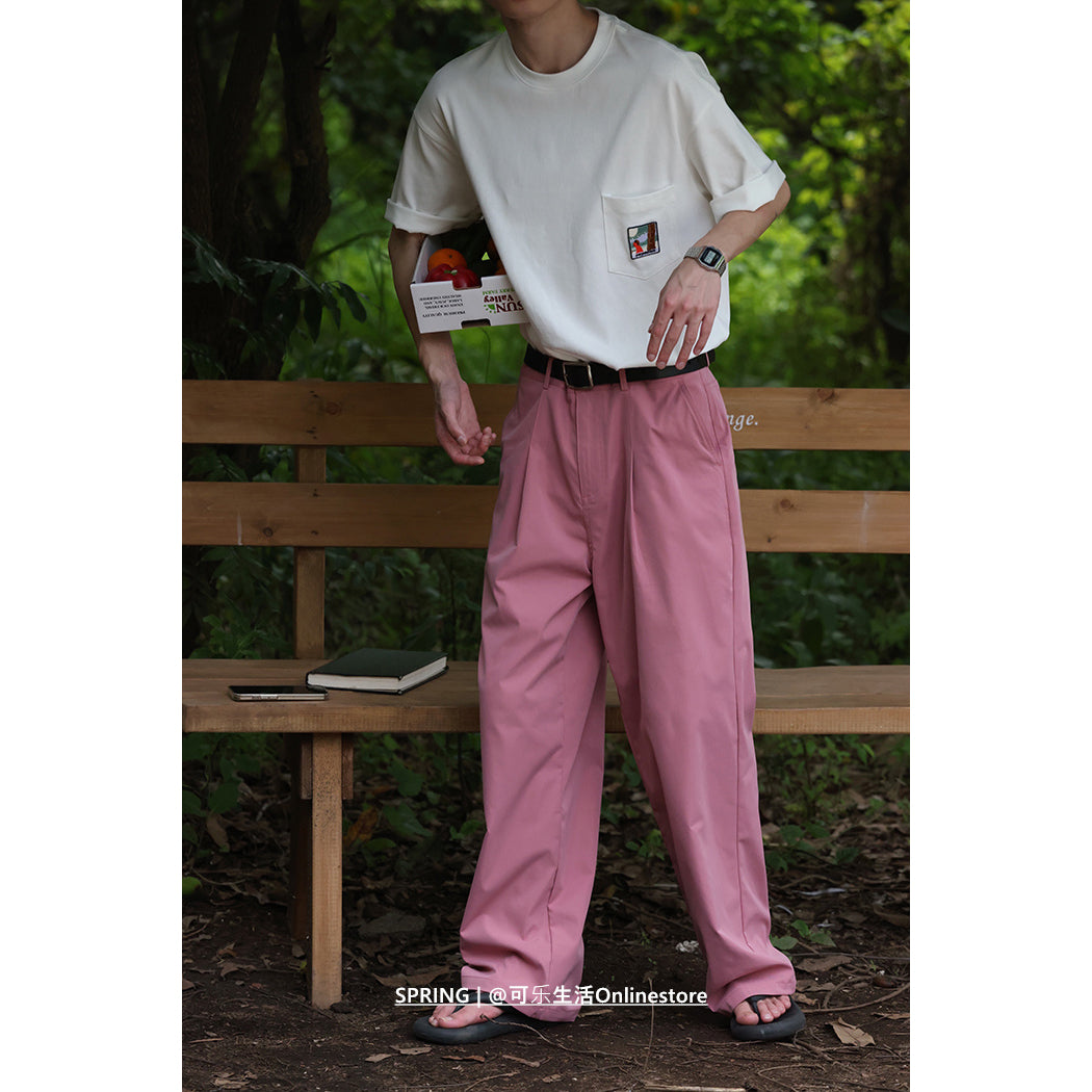 Loose Fit Casual Pants