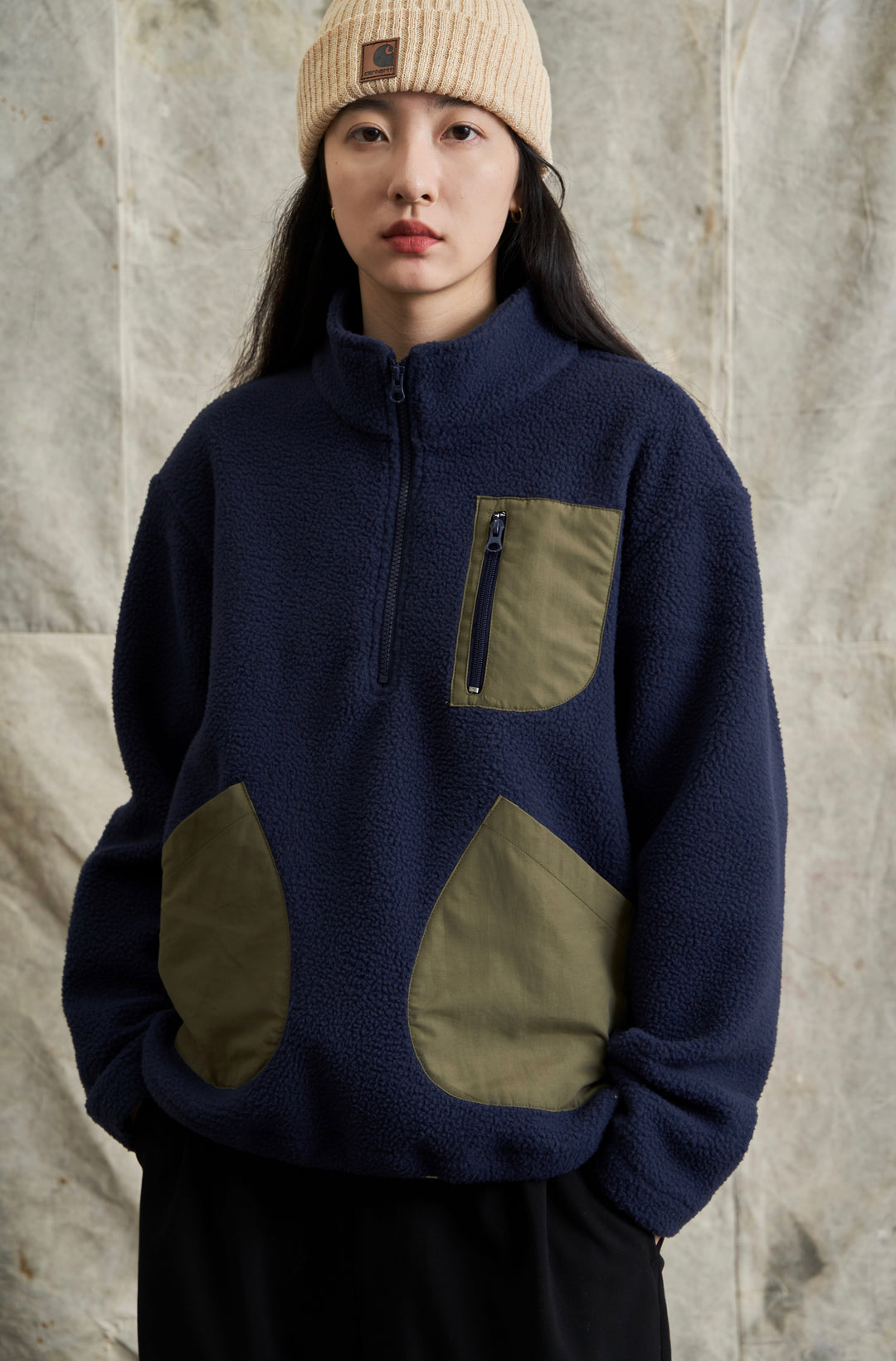 Fleece Autumn Pullover