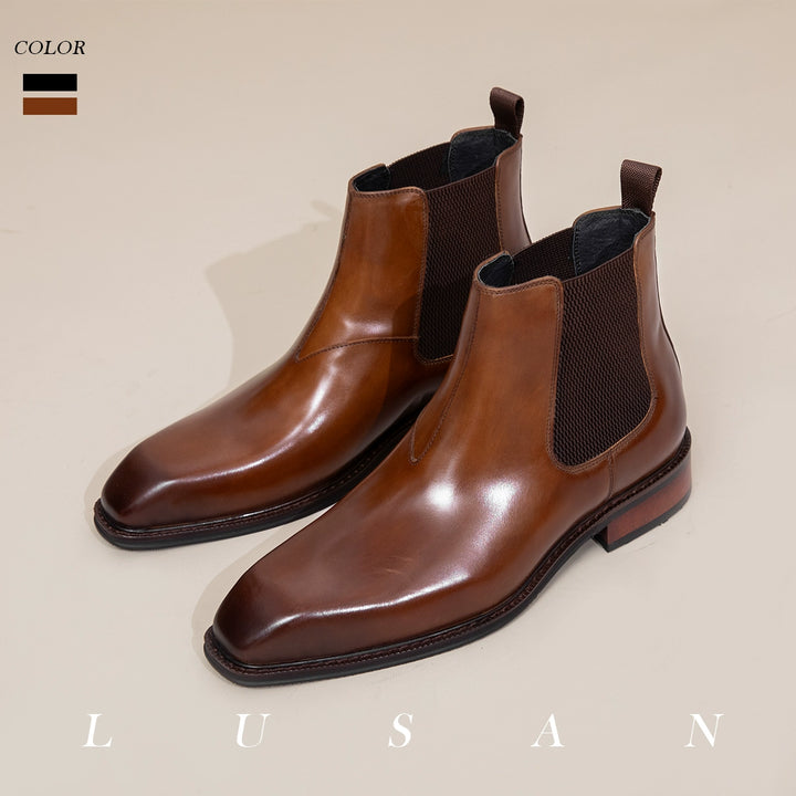 High-Top Chelsea Boots