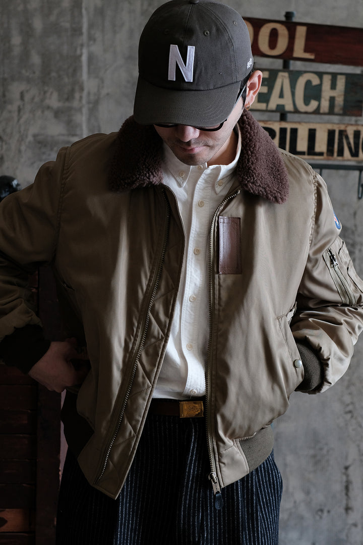 Fur Collar Flight Jacket