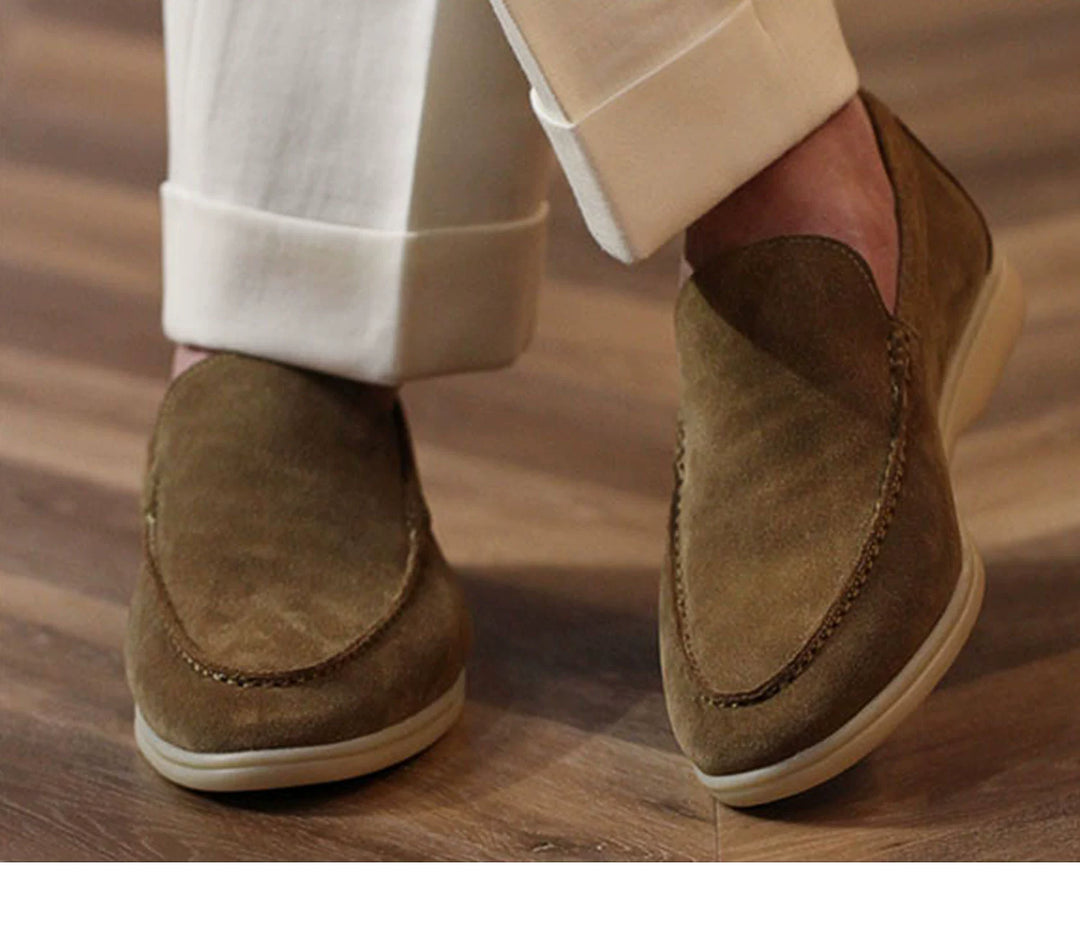 Yizhi Suede Loafers