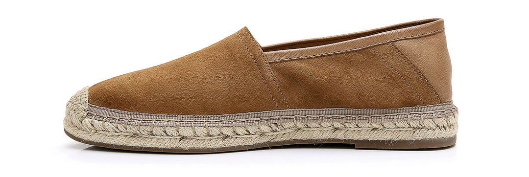 Yizhi Suede Fisherman Loafers