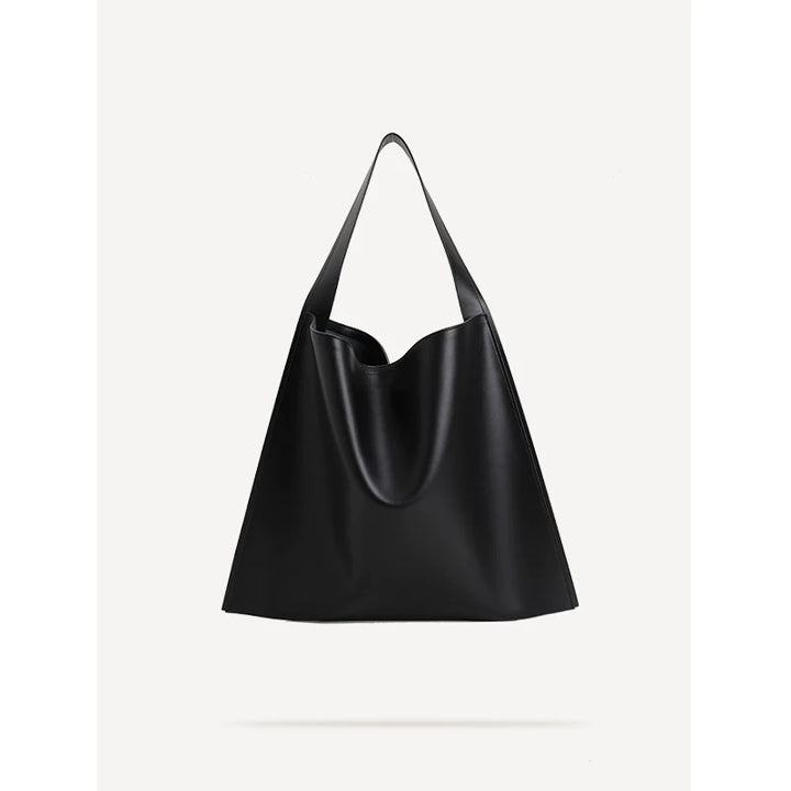 Leather Bucket Tote