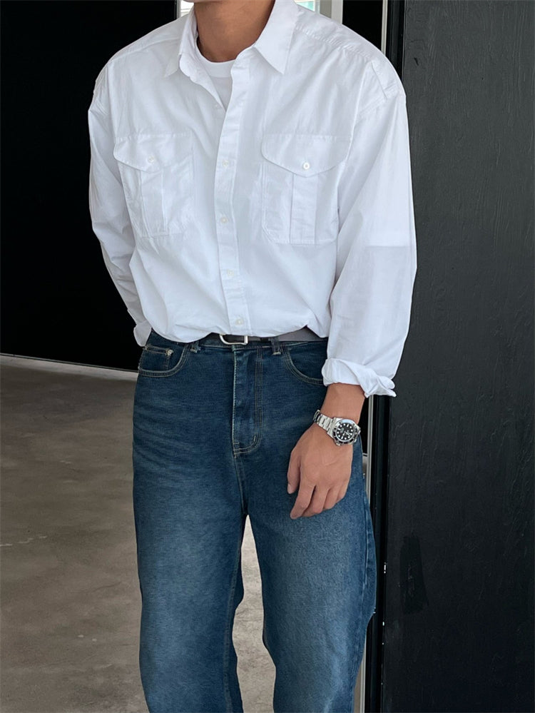 Double Pocket Casual Shirt