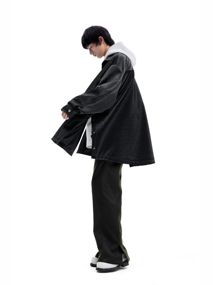 Loose Profile Shirt Jacket