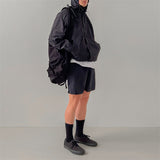 High-grade Nylon Hooded Sun Protection Jacket & Beach Shorts Suit