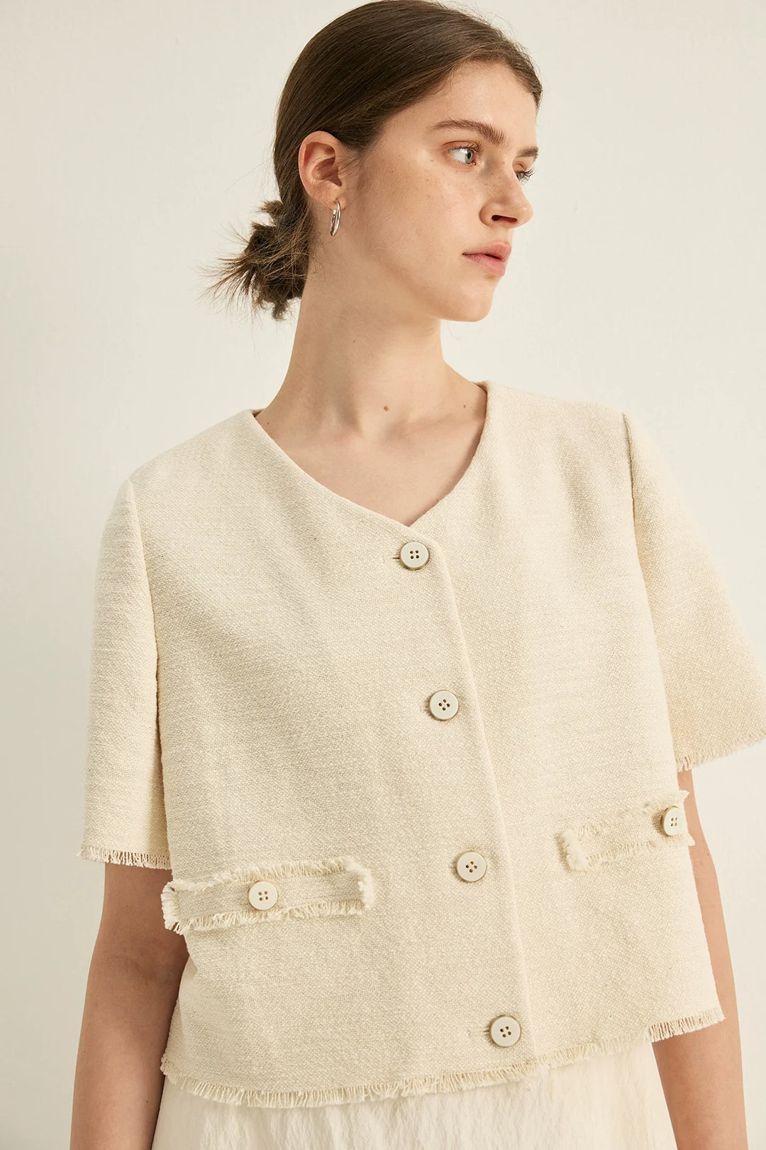 Natural Cotton Summer Jacket