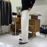 High-quality Adjustable Drape Trousers