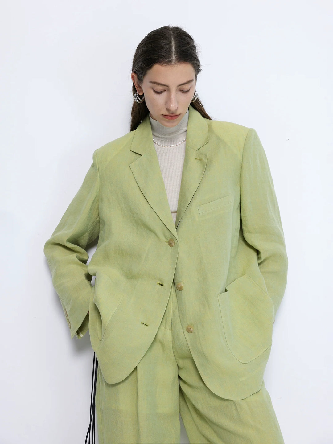 Natural Hemp Linen Jacket