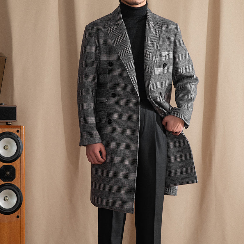 Prince Of Wales Check Coat