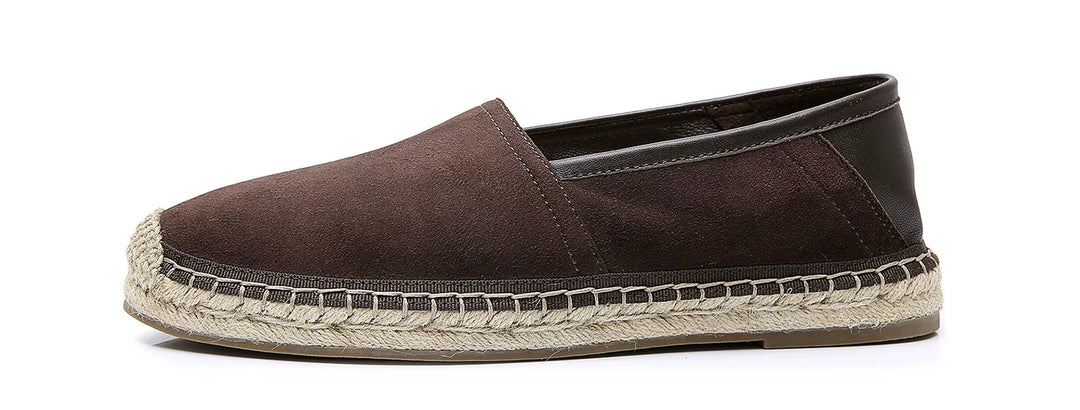 Yizhi Suede Fisherman Loafers